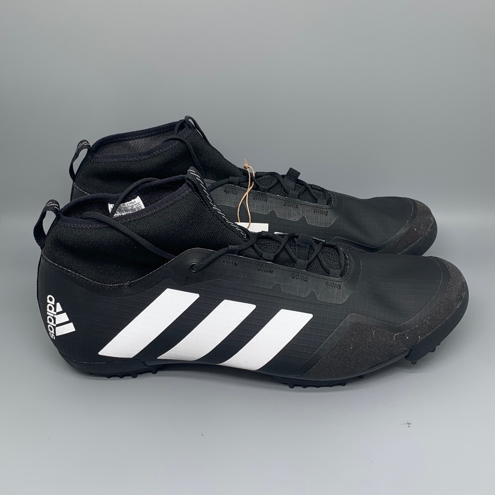 Adidas The‎ Gravel Black White Cycling Gravel Shoes AGW5330 Men’s Sz 14 NWT